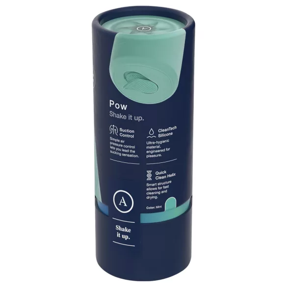 Arcwave Pow - masturbador masculino manual com sucção - verde