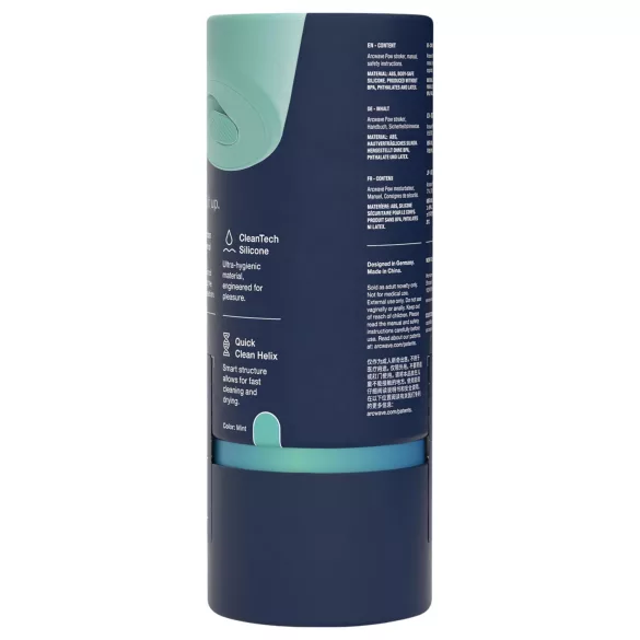 Arcwave Pow - masturbador masculino manual com sucção - verde