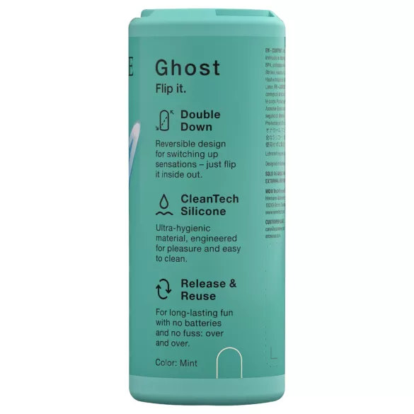 Arcwave Ghost - masturbador masculino bolso reversível - silicone verde