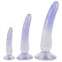 Dildos Crystal Blue: Conjunto de 3 Treinadores Anais