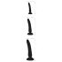 Dildos Crystal Blue: Conjunto de 3 Treinadores Anais