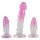 Treinadores Anais de Cristal - Kit 3 Peças (Transparente-Rosa)