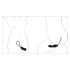 Black Velvet: Conforto Perfeito - Dildo de Cintura (preto)