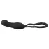 Black Velvets - cinta peniana com dildo - ajustável - silicone preto