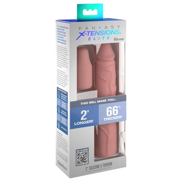 X-TENSION Elite 2 - Capa para Pênis Ajustável (natural)