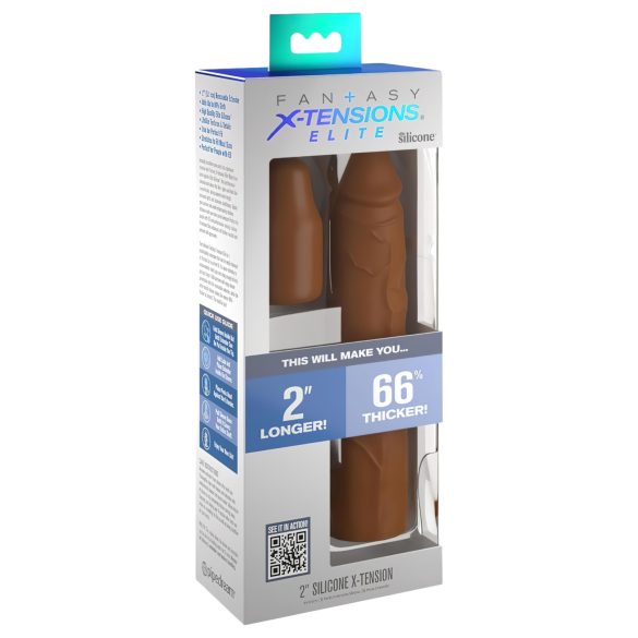 X-TENSION Elite 2 - Extensor de Pênis Ajustável (marrom)