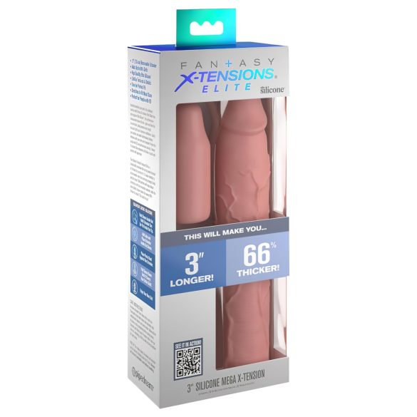 X-TENSION Elite 3 - Extensão Peniana Ajustável (Natural)
