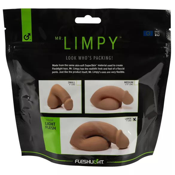 Mr. Limpy - dildo realístico grande - cor natural