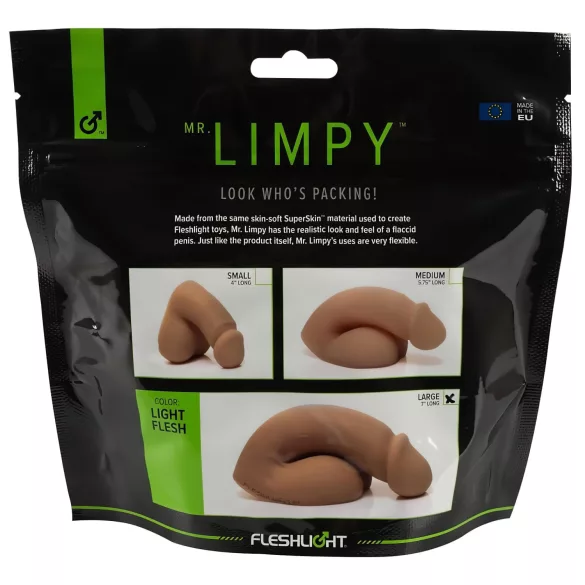 Mr. Limpy - dildo realístico grande - cor natural