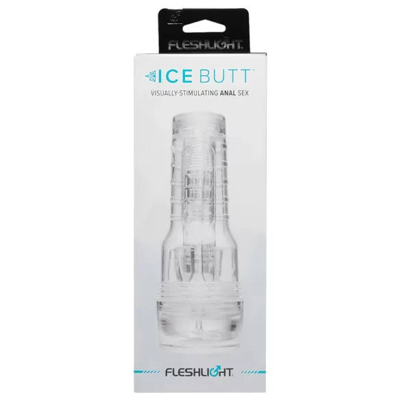 Fleshlight Ice Butt - masturbador masculino ânus - transparente