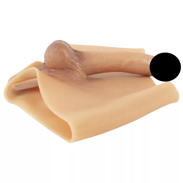 You2Toys - prótese peniana realista - silicone - cor natural