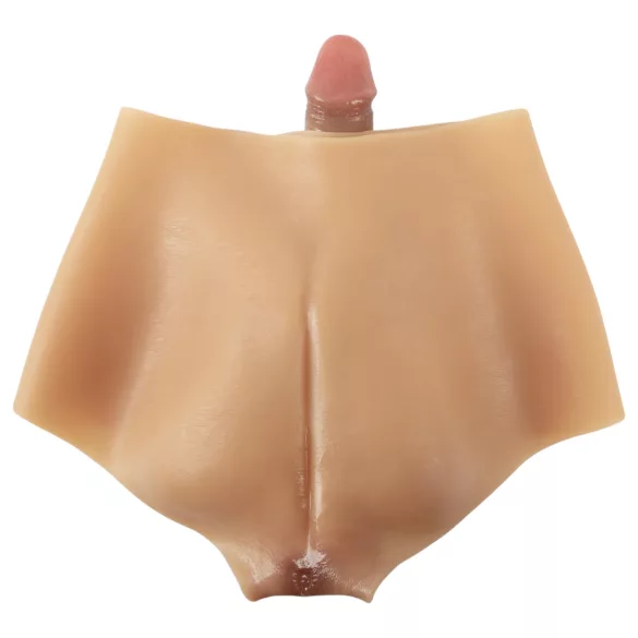 You2Toys - prótese peniana realista - silicone - cor natural