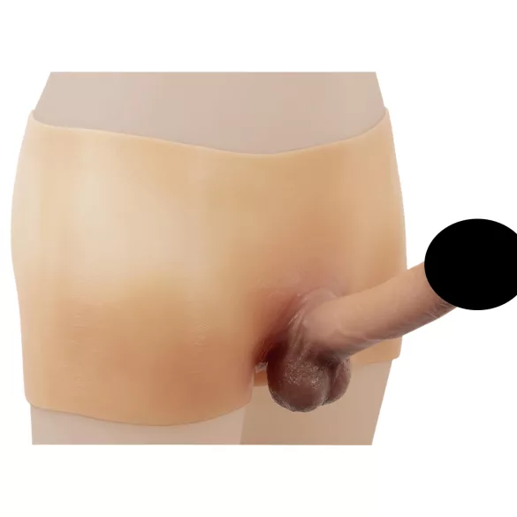 You2Toys - prótese peniana realista - silicone - cor natural