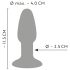 You2Toys - Plug Anal de Silicone (Colorido)