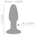 You2Toys - Plug Anal de Silicone (Colorido)