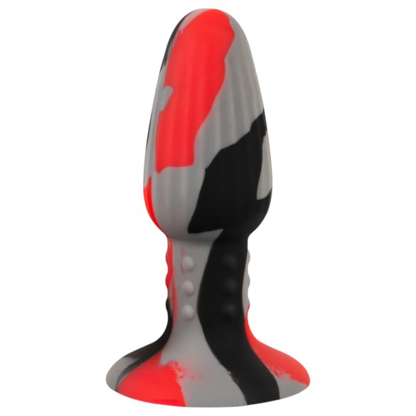 Plug anal de silicone colorido