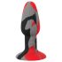 Plug anal de silicone colorido