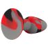 Plug anal de silicone colorido