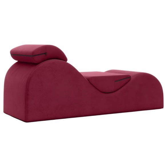 Chaise Erótica Modular - 3 Partes (vermelho)