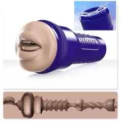   Fleshlight - masturbador boca realista - sensação oral - cor natural