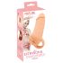 Capa Peniana Nature Skin - 18cm com Orifício Realista