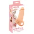 Nature Skin - capa peniana e masturbador vagina - 18cm - cor natural