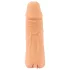 Nature Skin - capa peniana e masturbador vagina - 18cm - cor natural