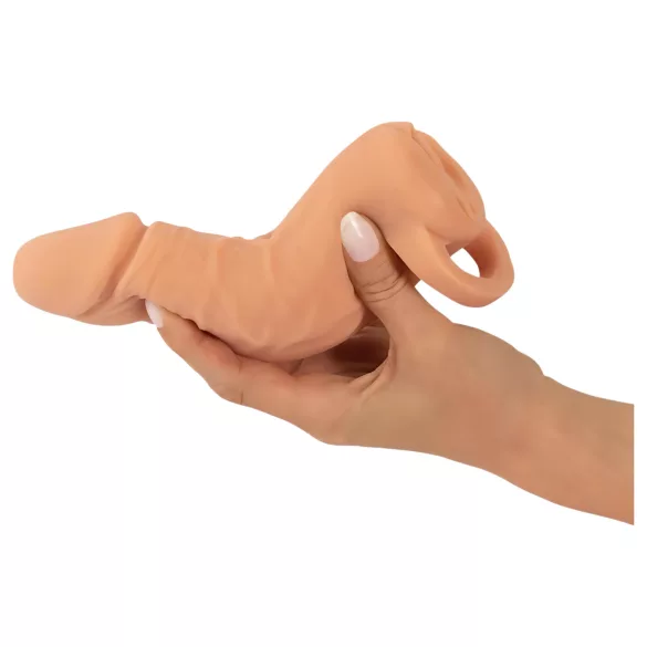 Nature Skin - capa peniana e masturbador vagina - 18cm - cor natural