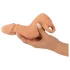 Nature Skin - capa peniana e masturbador vagina - 18cm - cor natural