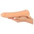 Nature Skin - 2 em 1: Vagina e Capa Peniana - 23cm (natural)