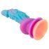 Beasty Cocks - Dildo alienígena em silicone (azul-laranja)