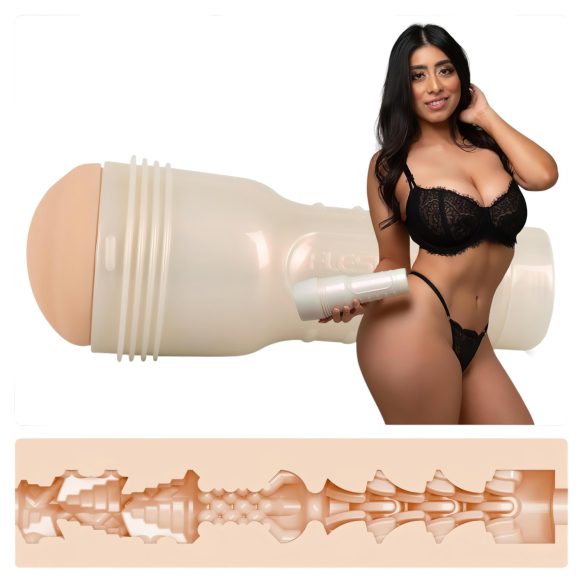 Fleshlight Violet Myers Waifu - aparência realista (natural)