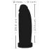 realistixxx Real Giant - dildo gigante - 30 cm (preto)