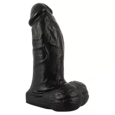   Realistixxx Real Giant - dildo realístico com testículos - 22 cm - preto