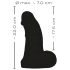 Realistixxx Real Giant - Dildo Heróico - 22 cm (preto)