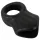 Erecto - anel peniano com extensor de escroto - silicone preto