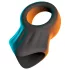 Erecto - anel peniano com extensor de escroto - silicone preto