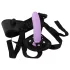 You2Toys - dildo com cinta conjunto - preto