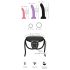 You2Toys - Conjunto de dildos preto para usar com cinto
