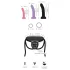 You2Toys - dildo com cinta conjunto - preto