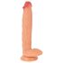 Realistixxx Real Gigante - Dildo Extra Grande com Testículos (natural)