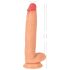Realistixxx Real Gigante - Dildo Extra Grande com Testículos (natural)