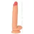 Realistixxx Real Giant - dildo realista grande com escroto - cor natural