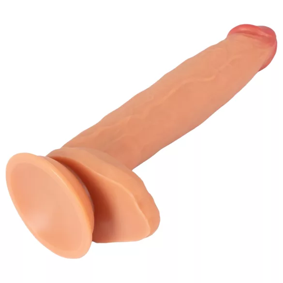 Realistixxx Real Giant - dildo realista grande com escroto - cor natural