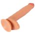 Realistixxx Real Gigante - Dildo Extra Grande com Testículos (natural)