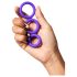 Conjunto ROMP Remix Trio - anéis penianos - 3 unid. (roxo)