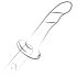 ROMP Dizi - Dildo flexível em silicone (rosa-laranja)