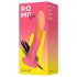 ROMP Dizi - Dildo flexível em silicone (rosa-laranja)