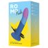 ROMP Piccolo - dildo de silicone flexível (azul-violeta)