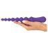 You2Toys - Dildo anal flexível e esferas (roxo)